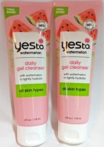 2 Pack Yes To Watermelon Facial Cleanser Light Hydration 4 Oz. Each  - $19.95