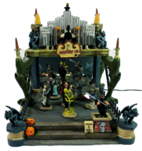 Lemax Town Monsters Ball 54302 Halloween With Lights and Sounds 2005 - £87.42 GBP