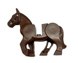 LEGO Reddish Brown Horse Figure With Movable Legs Castle Western Steed A... - $10.13