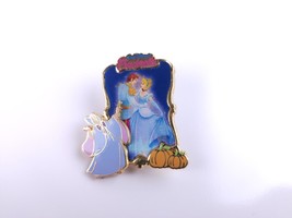 Disney Pin Cinderella Lenticular Fairy Godmother Prince Charming Rags to Riches - £15.81 GBP
