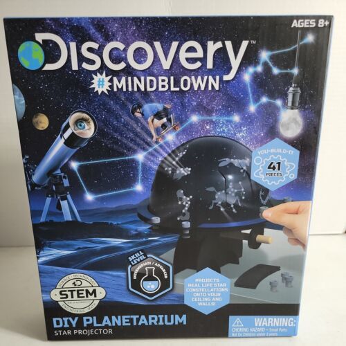*NEW* Discovery #Mindblown DIY Planetarium Star Projector STEM Educational Toy - $9.16