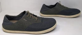 Olukai Nohea Moku Mens size 13 Slip on Boat Shoes Gray 10283-2610 - £26.69 GBP