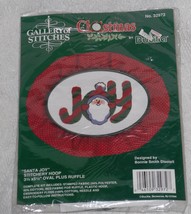 Bucilla Joy Stitchery Oval Hoop with Ruffle Kit #32972 Sealed Vintage - $7.50