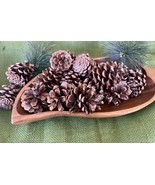 Bronze Painted Pinecones , pinecones , basket or bowl filler, garland, o... - $223.68 MXN