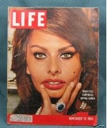 Life Magazine November 14, 1960 Sophia Loren Cover - £3.98 GBP