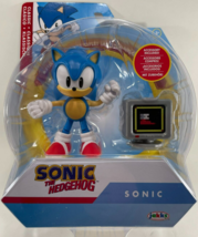 Sonic The Hedgehog - 41683 -  with Monitor - Classic  4&quot; Articulated Figure - £19.57 GBP