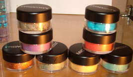 Micabella Natural Mineral Makeup 7x Singles Eye Shadows Shimmers Tropical - £40.20 GBP