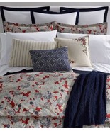 RALPH LAUREN REMY FLORAL  MULTI COLOR 1pc F/QUEEN  COMFORTER Nip $355 NE... - £150.09 GBP