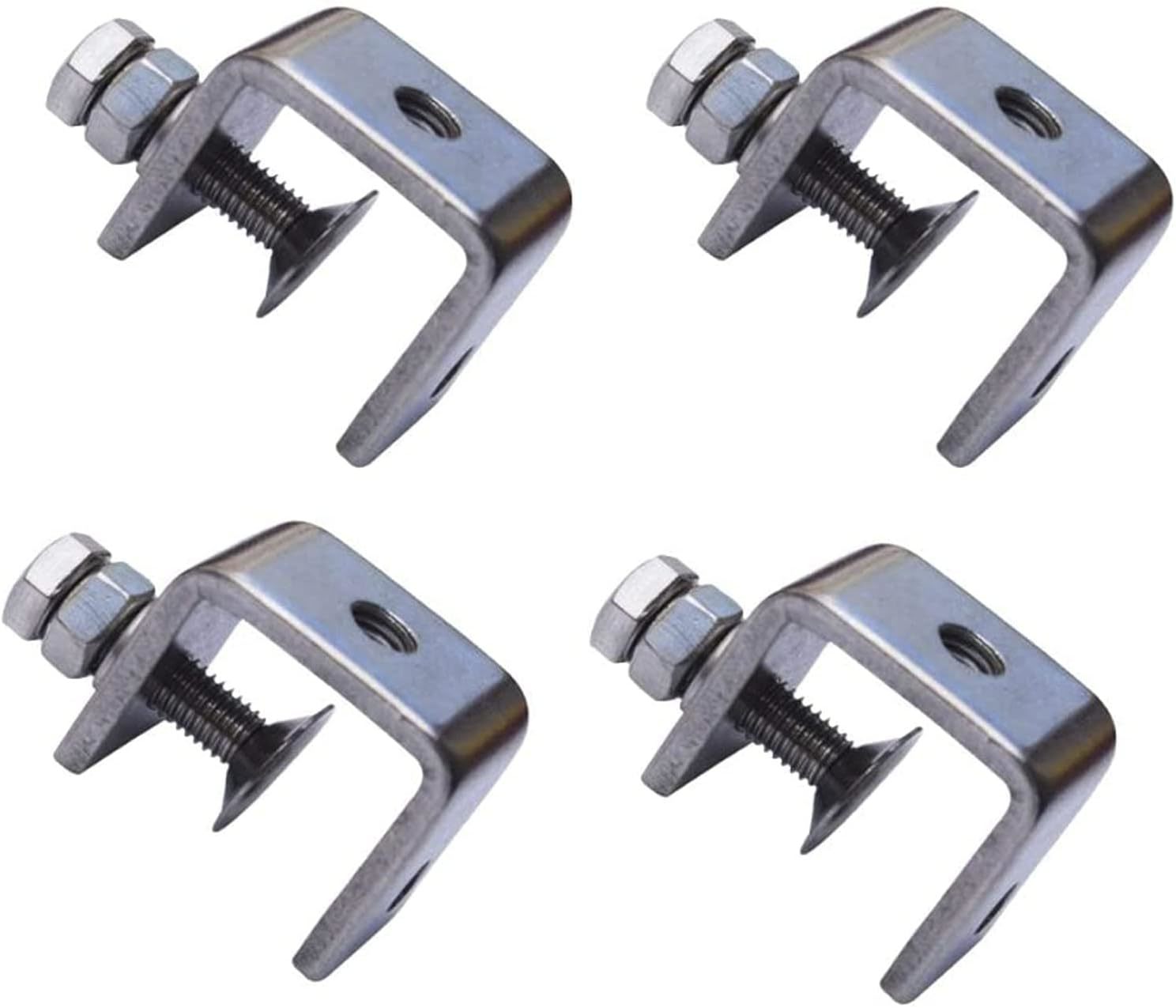 4Pcs 304 Stainless Steel C Clamp 1 Inch Tiger Clamp Woodworking Clamp He... - $33.49