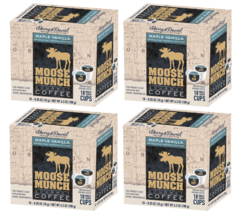 Moose Munch by Harry &amp; David, Maple Vanilla, 4/18 ct boxes (72 Total Cups) - $39.99