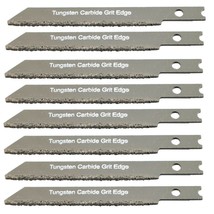 Carbide Jigsaw Blade U Shank x8 Wall Tile Marble Plaster Drywall FiberGlass - $16.82