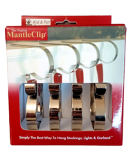 The Original Mantle Clips, Stocking Holders, Lights, Garland #MC0404 SIL... - £7.78 GBP