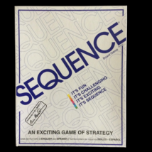 Sequence Board Game Vintage 1995 An Exciting Game Of Strategy Complete - £9.30 GBP