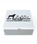 MY ROTTWEILER ATE YOUR STICK FIGURE FAMILY Jewelry Box - $75.00