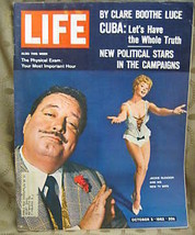 Life Magazine October 5, 1962 Jackie Gleason Sue Ann Langdon - £3.92 GBP