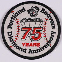 Portland Beavers 75 Year Diamond Anniversary Vintage 3&quot; Fabric Sticker - $17.83