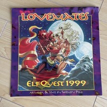 Elfquest 1999 Pin Up Calendar Lovemates Art Warp Graphics - £54.95 GBP