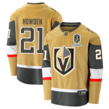 Brett Howden Signed Vegas Golden Knights Gold Jersey Inscribed Champs IG... - £271.74 GBP