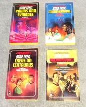 Star Trek Novel #s 26 27 28 29 Lot of 4 Pocket Books Paperback - £6.22 GBP