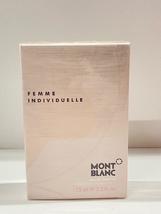 Femme Individuelle By Mont Blanc Eau De Toilette Spray 75ml./ 2.5 Oz - New - £25.97 GBP