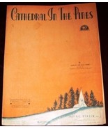 Cathedral In The Pines Sheet Music Charles &amp; Nick Kenny - $2.06