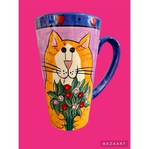 Catzilla Kitty Cat Large Ceramic Coffee Mug - £15.77 GBP