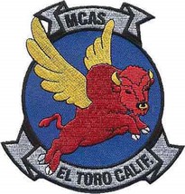 Marine Corps Mcas El Toro Embroidered Usmc 5&quot; Patch - £27.90 GBP