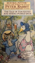 The Tale De Tom Chaton &amp; Jemima Puddle Duck 1993 Vhs Collector Edit 100TH Ann - £11.74 GBP