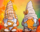 Diamond Painting Thanksgiving Gnomes Turkey Pumpkin Pie - New Kit - $9.00