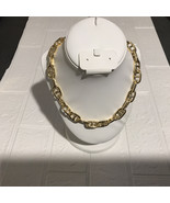 Mia fiore 18K anchor link gold plated necklace - $89.95