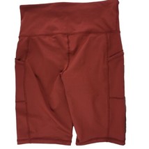 allbrand365 designer Womens Activewear High-Rise Pocket Bike Shorts,Frui... - $29.21
