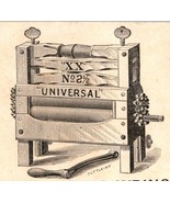 Universal Wringer Victorian Trade Card Robert C. Reeves New York - €29,56 EUR