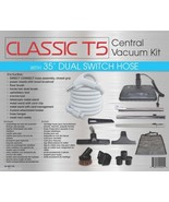 Titan Central Vac Kit 35 ft hose Direct Connect Power Nozzle and Tools - $551.48 CAD