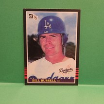 1985 Donruss - #93 Bill Russell Los Angeles Dodgers Baseball Card - £1.01 GBP