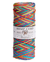 1mm Variegated Hemp Cord Spool Jewelry Making Macrame Crochet Gift Wrapping - £6.78 GBP+