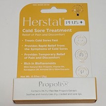 Herstat Plus+ with Propolis Cold Sore Treatment .07oz - £8.55 GBP