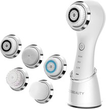 Cosbeauty Face Scrubber Exfoliator Sonic Facial Cleansing Brush With 5, ... - $98.94