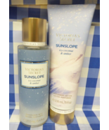 Victoria Secret Fragrance Mist &amp; Lotion Gift Set Lot of 2 SUNSLOPE cocon... - $383.29 MXN