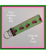 Ladybugs Key Chain, Ladybugs Wristlet, Ladybugs Key Fob, Ladybugs Key Ring - £5.11 GBP