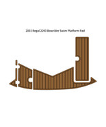 2003 Regal 2200 Bowrider Swim Platform Pad Boat EVA Foam Teak Deck Floor... - $465.18 CAD