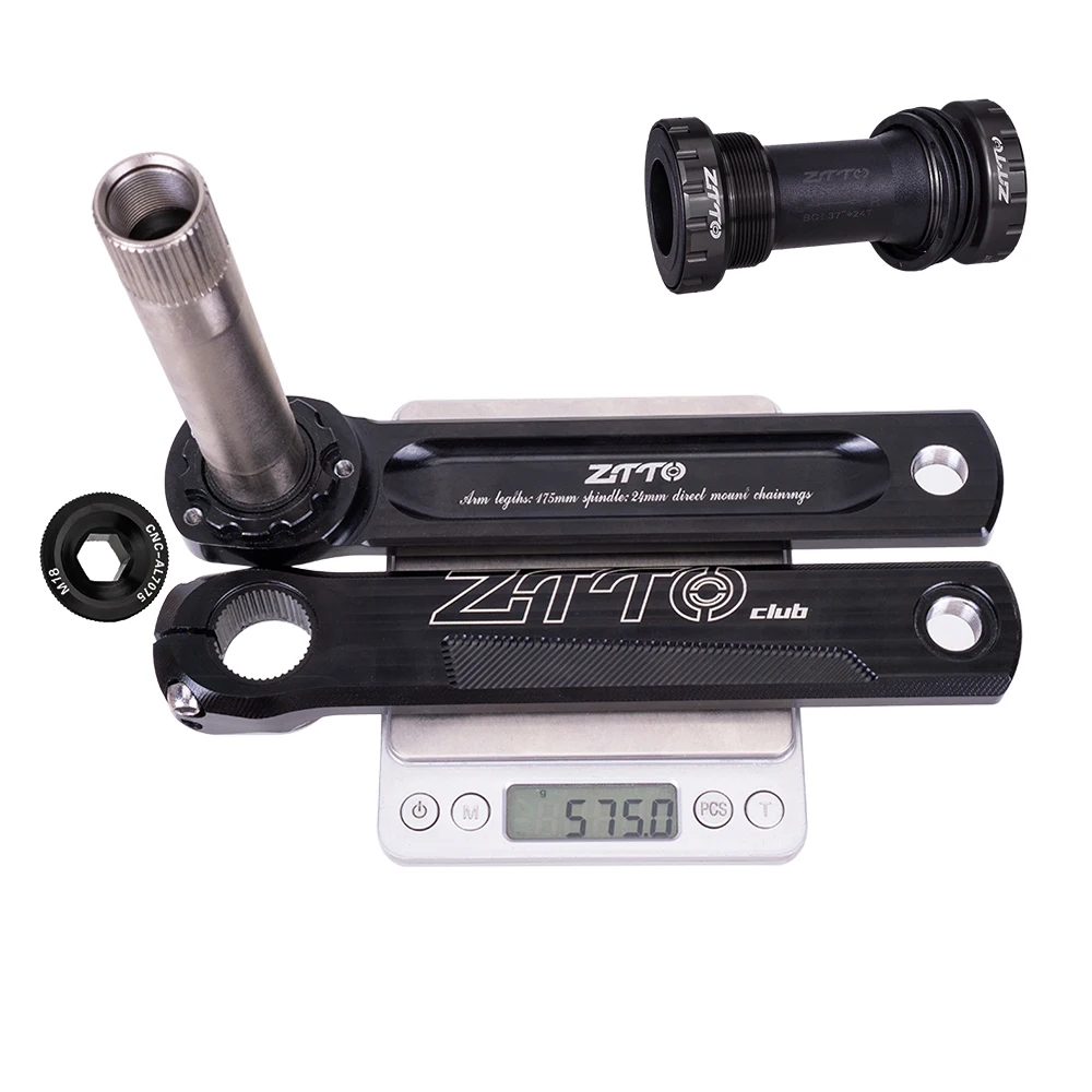 ZTTO MTB Bicycle Crankset 170mm Crank Direct Mount Chainwheel 1x System Chainrin - £128.96 GBP