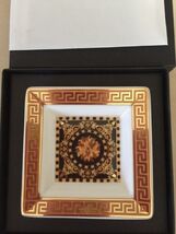 ROSENTHAL VERSACE GREEK KEY BAROCCO LOT OF 7PC  3.5&quot; TRAYS  FOR ONE DESE... - $626.07