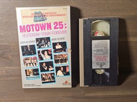 Motown 25: Yesterday, Today, Forever (VHS, 1985, MGM Big Box) - £7.62 GBP