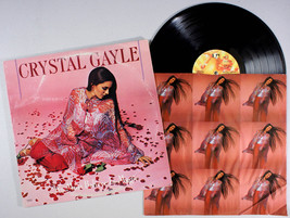 Crystal Gayle - We Must Believe in Magic (1977) Vinyl • Make My Brown Eyes Blue - £7.50 GBP