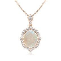 Authenticity Guarantee

ANGARA 1.38 Ct Scalloped Frame Oval Opal and Diamond ... - £721.01 GBP