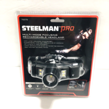 Steelman Pro MultiMode Focusing Rechargeable Headlamp Rear Safety Light 79379 - $37.95