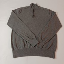 Gap Men&#39;s 1/4 Zip Long Sleeve Pullover Wool Sweatshirt Size Medium  - $19.79