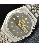 GENUINE VINTAGE ORIENT CRYSTAL AUTOMATIC 46943 JAPAN MENS WATCH a500555-1 - €31,61 EUR
