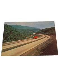 Postcard Pennsylvania Turnpike Allegheny Mountains Chrome Unposted - $9.90