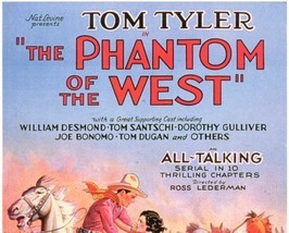 The Phantom Of The West, 10 Chapter Serial, 1931 - £15.95 GBP